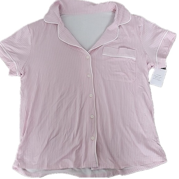 Auden cloud knit sleepwear button up top - Picture 1 of 4